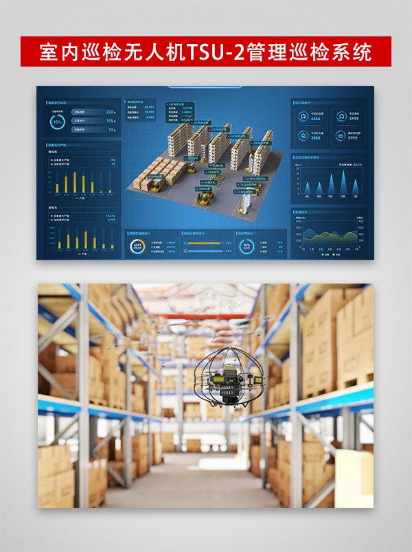 室內(nèi)巡檢無(wú)人機(jī)TSU-2型(圖4)