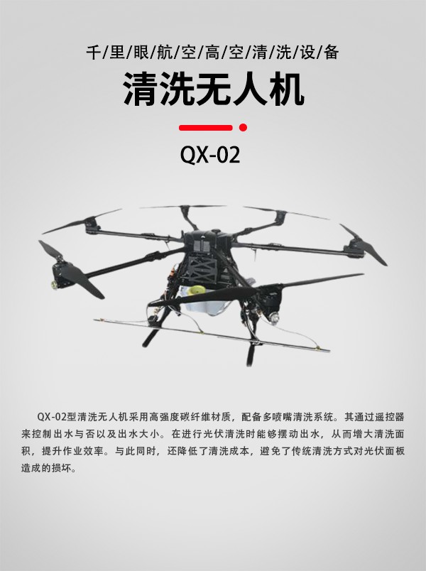 光伏清洗無人機(jī)QX-02型(圖1)